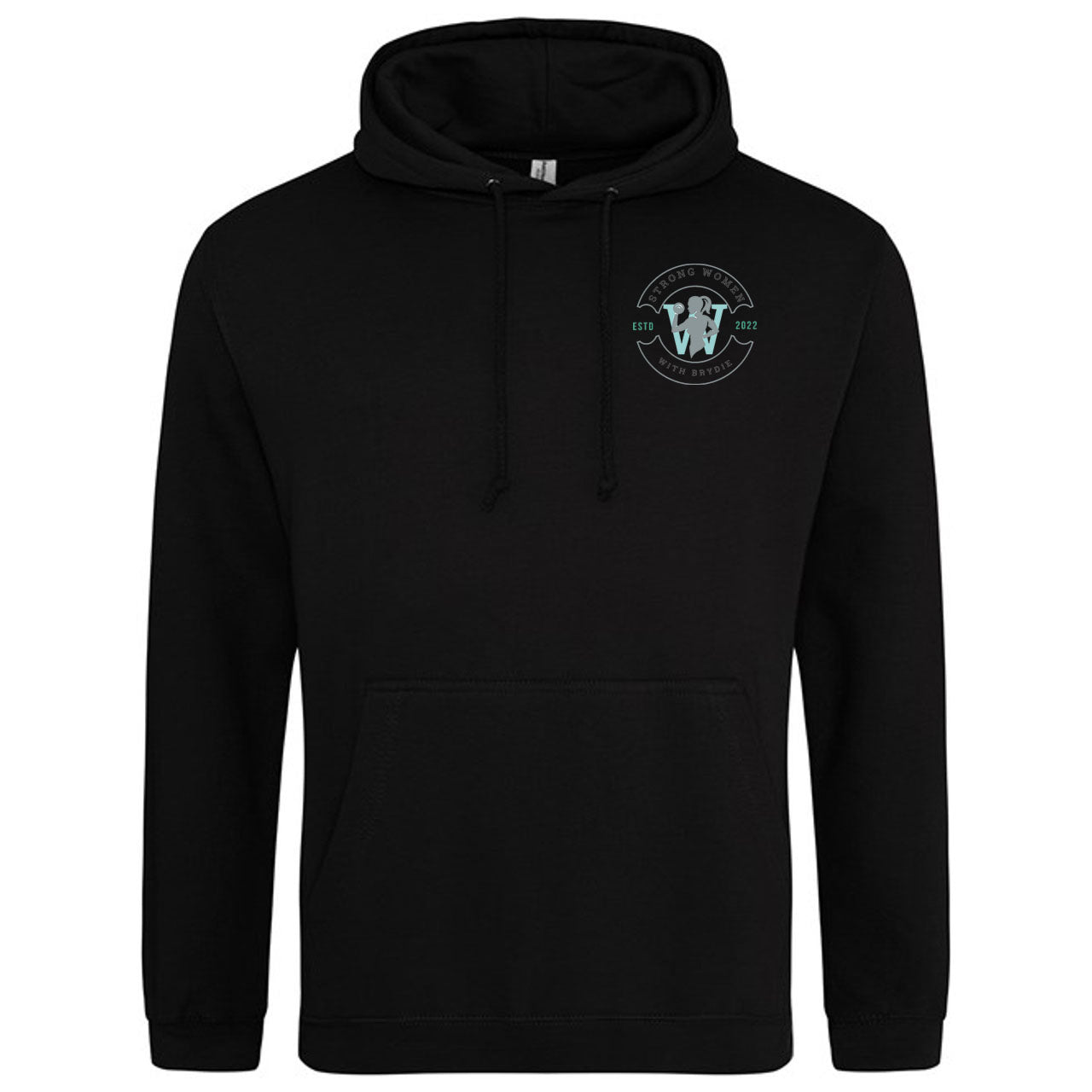 Strong Women Embroidered Hoodie