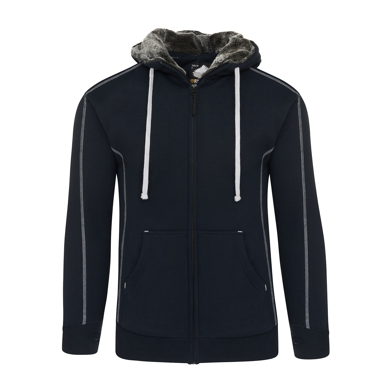 Crane Fur-Lined Hoodie