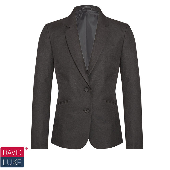 DHSB Girls Embroidered Black Eco Jacket (6th Form Year 12/13)