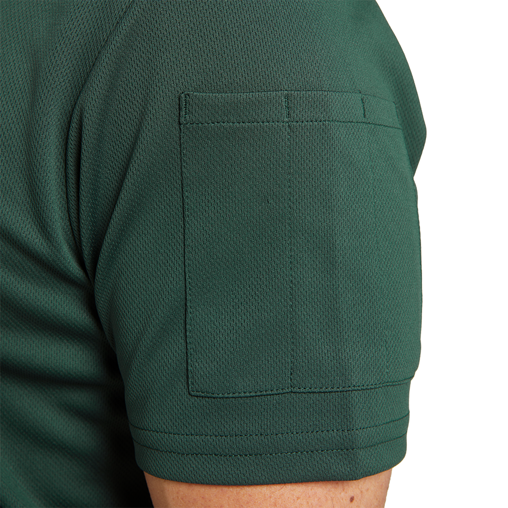 Green Wicking Polo Shirt