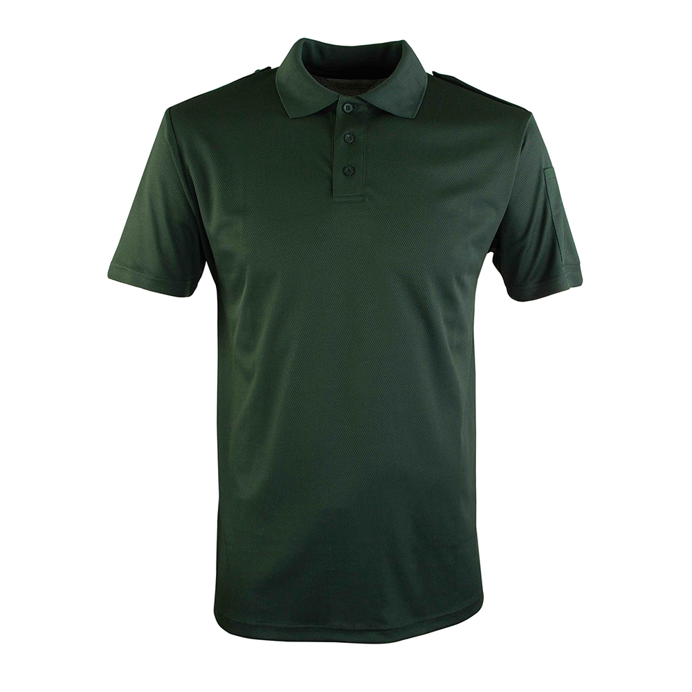 Green Wicking Polo Shirt