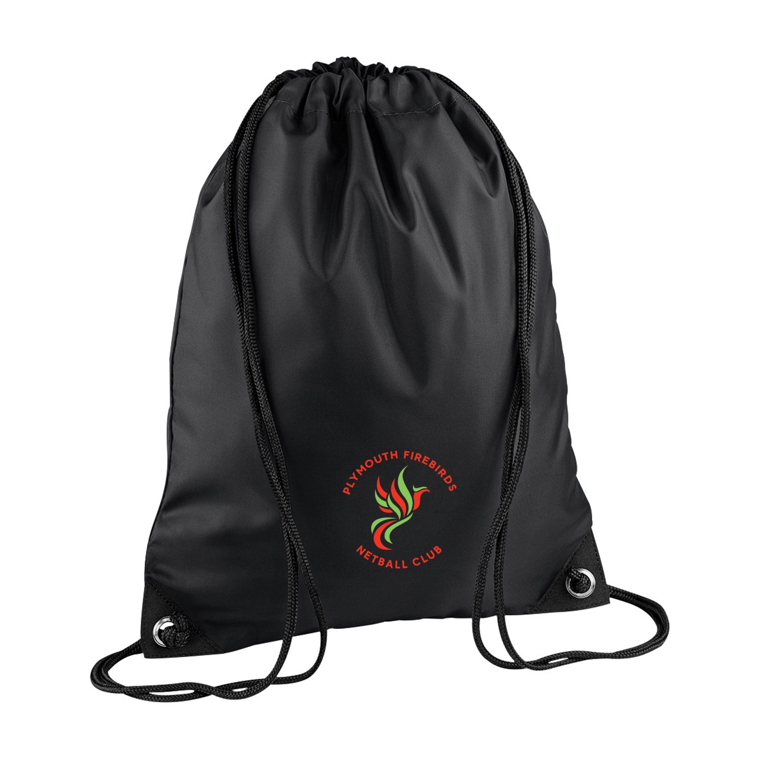 Firebirds Printed Black Bag