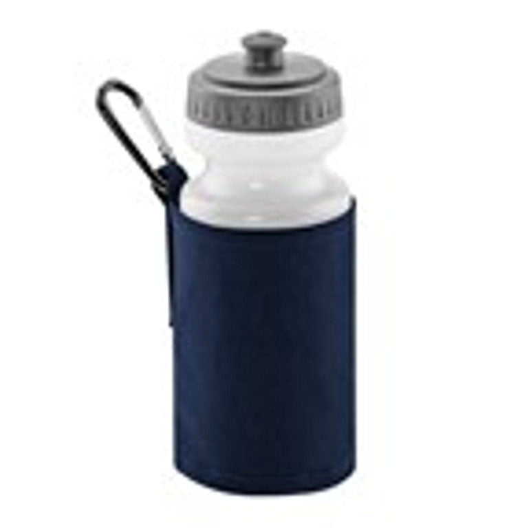 Navy Bottle Holder and Bottle