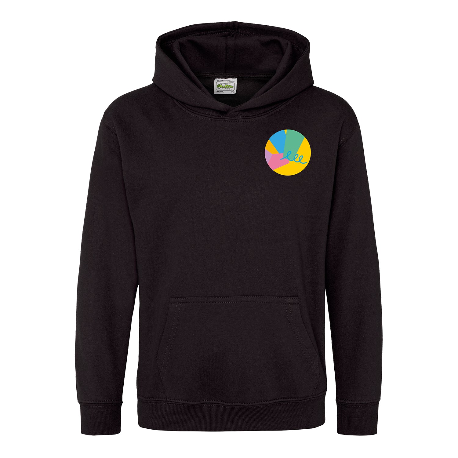 Ford Primary Embroidered Black School Hoodie