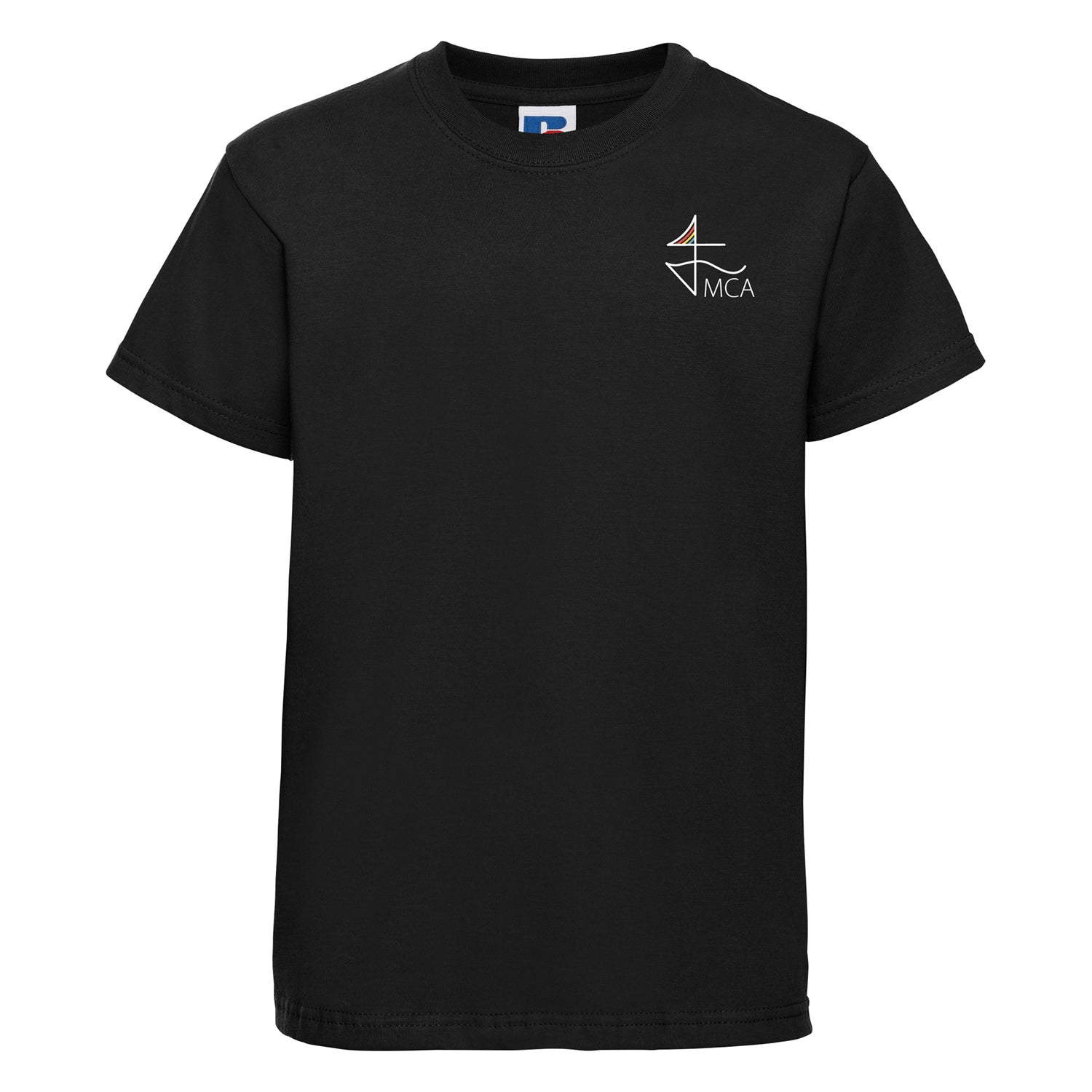 Mayflower Community Academy Embroidered Black Staff PE T-Shirt