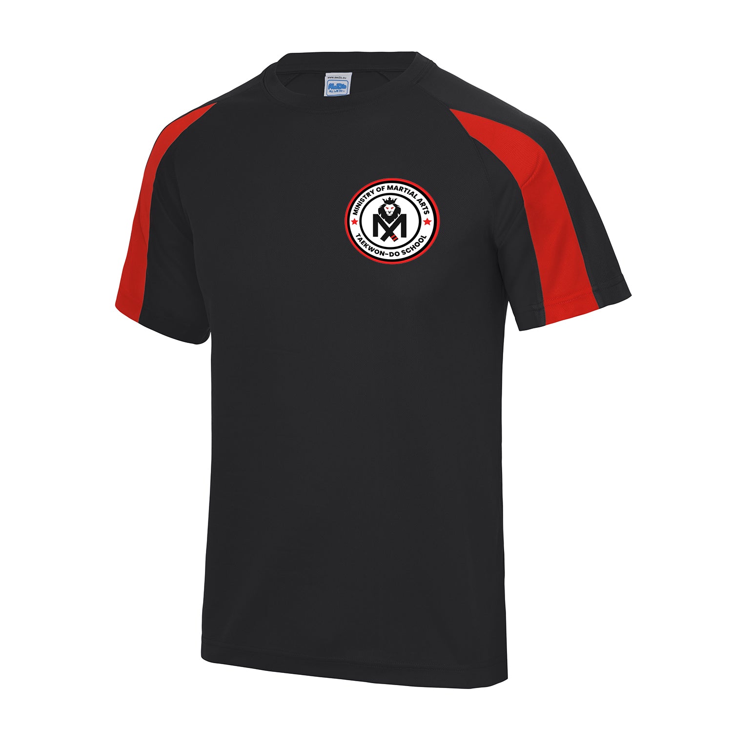 Ministry of Martial Arts Printed Contrast T-Shirt