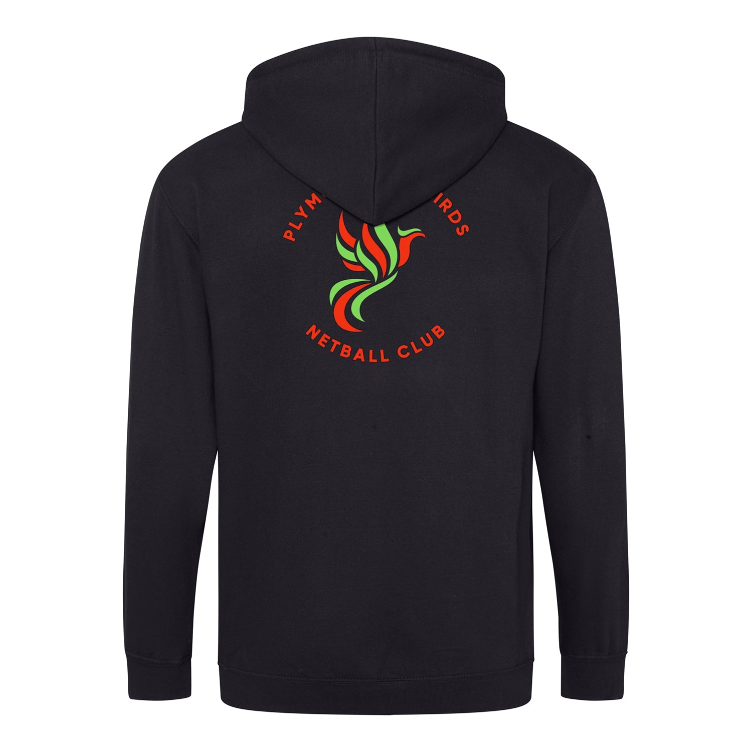 Firebirds Printed Black Zoodie
