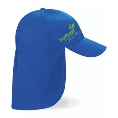 Seedlings Royal Blue Embroidered Legionnaires Cap