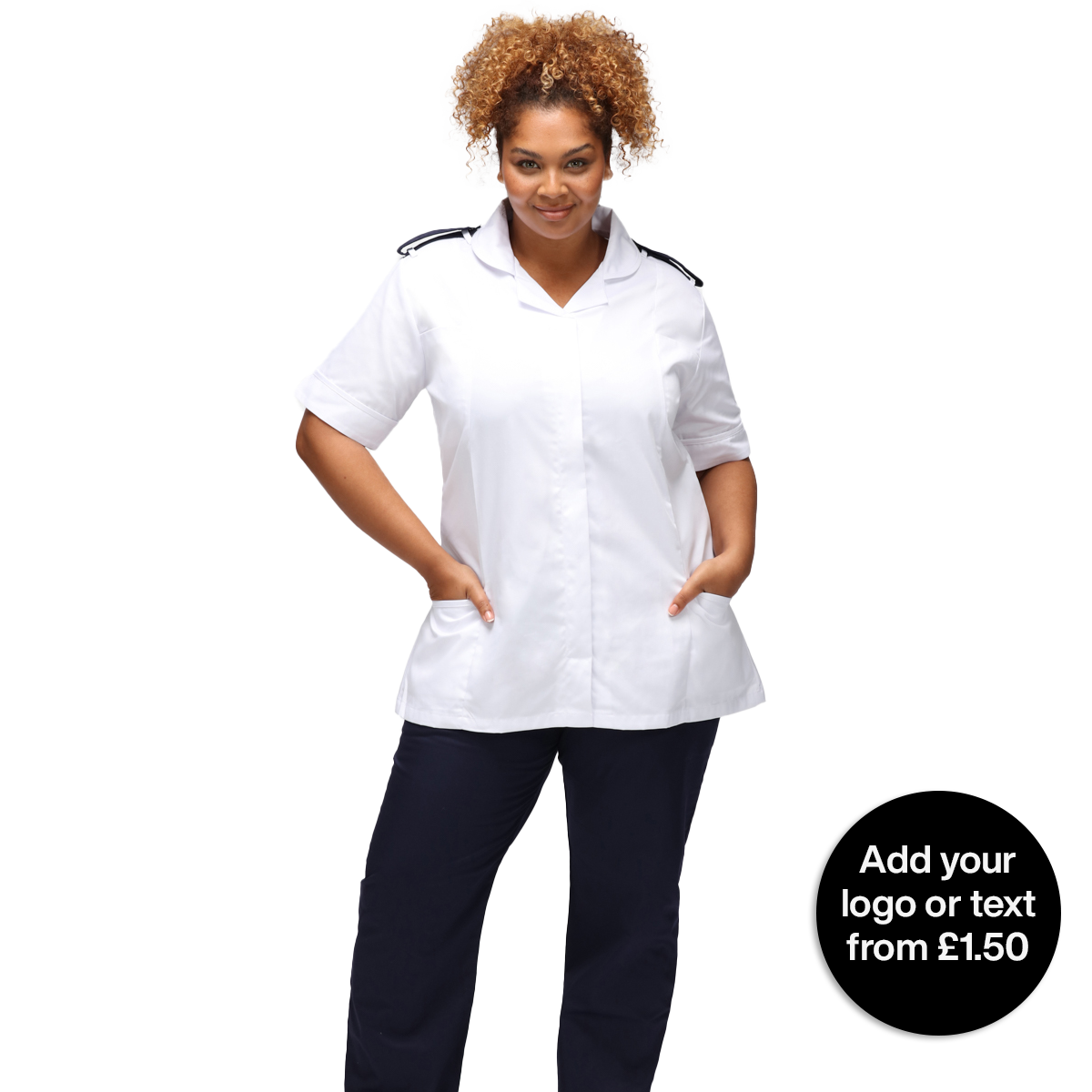 Ladies Tunic with Epaulette Loops