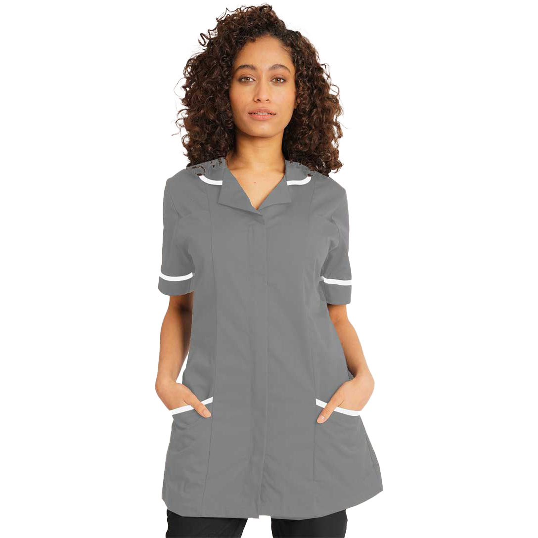 Ladies Tunic with Round Collar