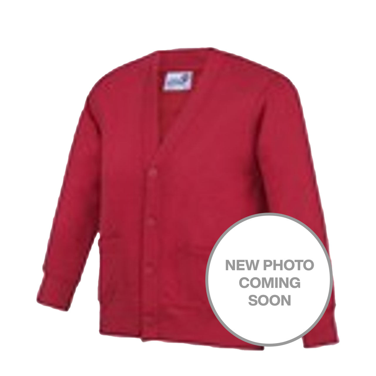St Peter's Embroidered Red Cardigan
