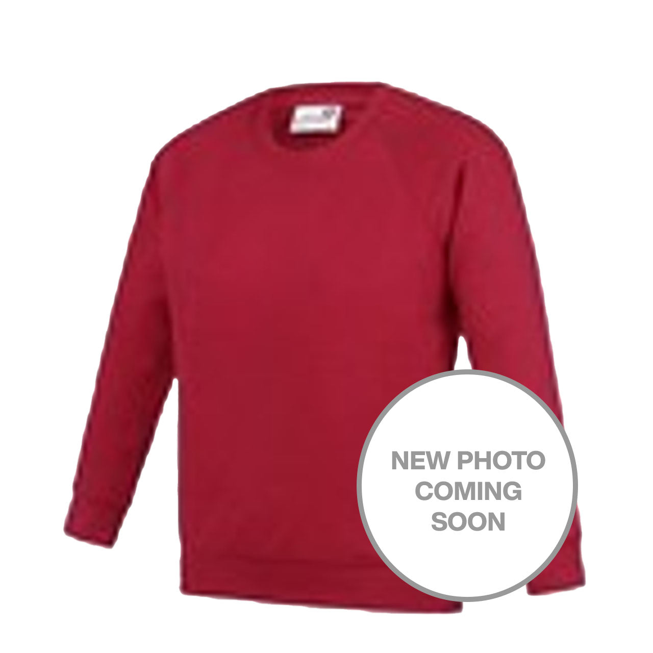 St Peter's Embroidered Red Sweatshirt