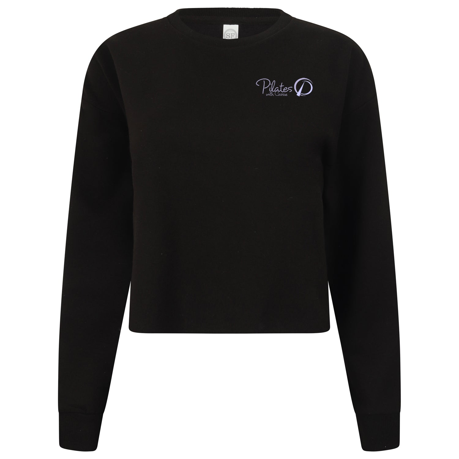 Pilates with Cassie Printed Women's Cropped Slounge Sweat