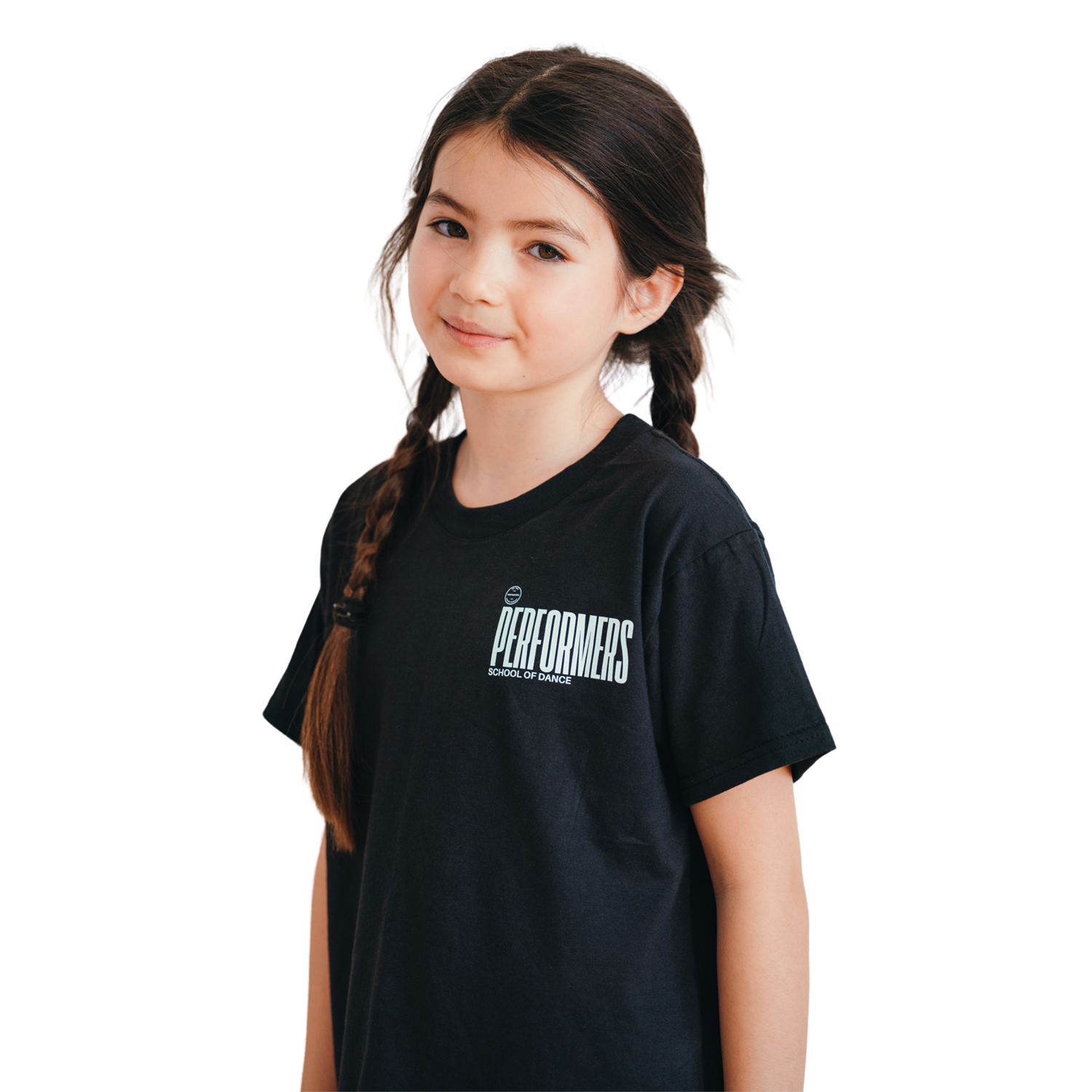 Performers School of Dance Printed Black T-Shirt