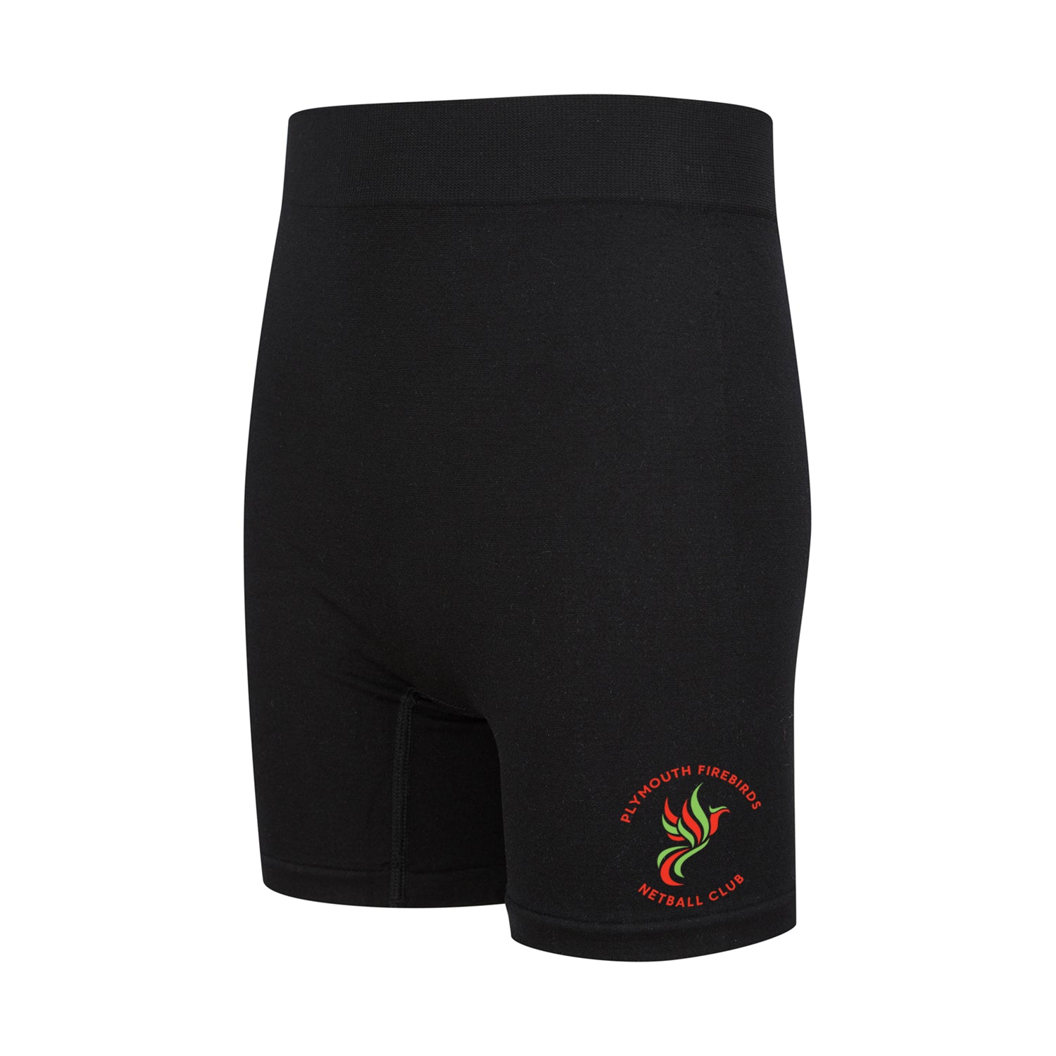 Firebirds Printed Black Shorts