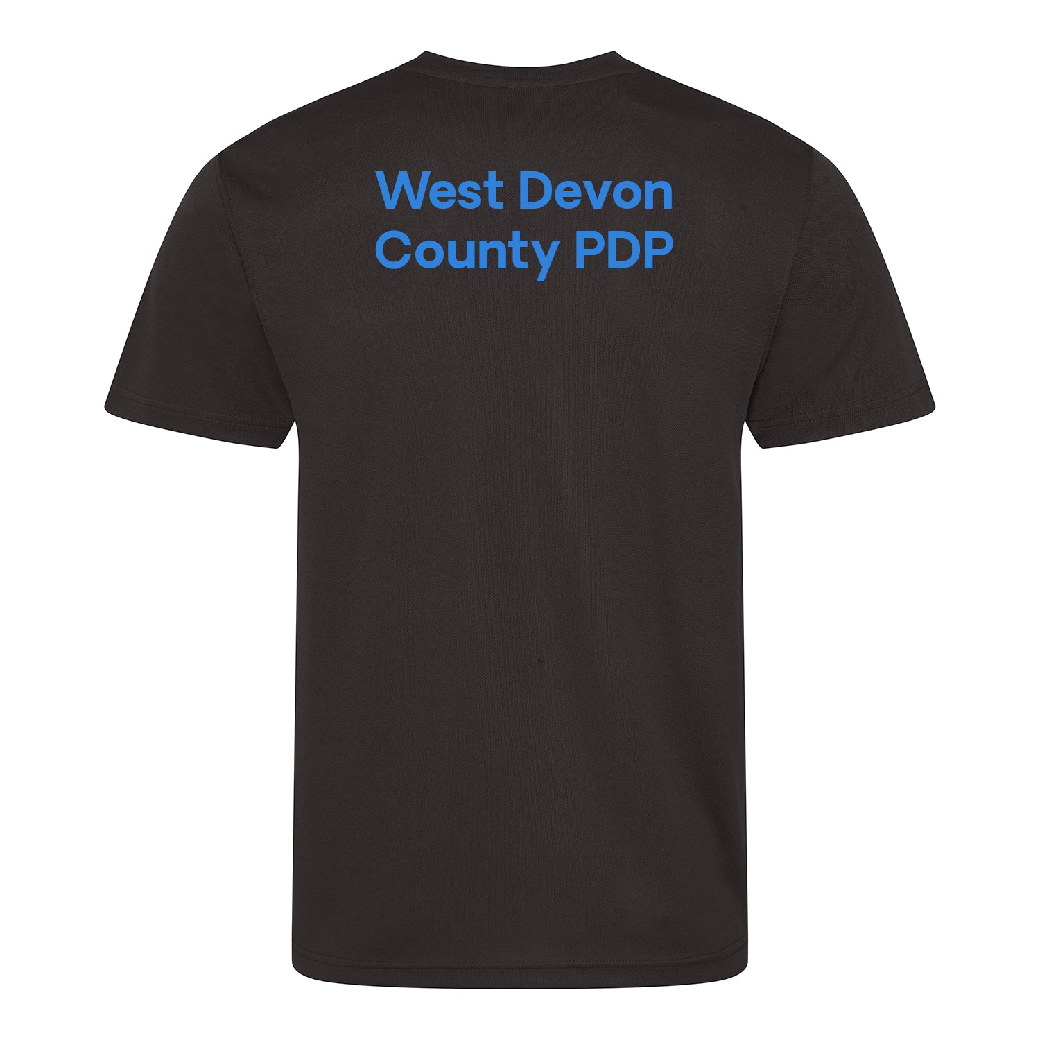 West Devon Netball League Coach Black T-Shirt