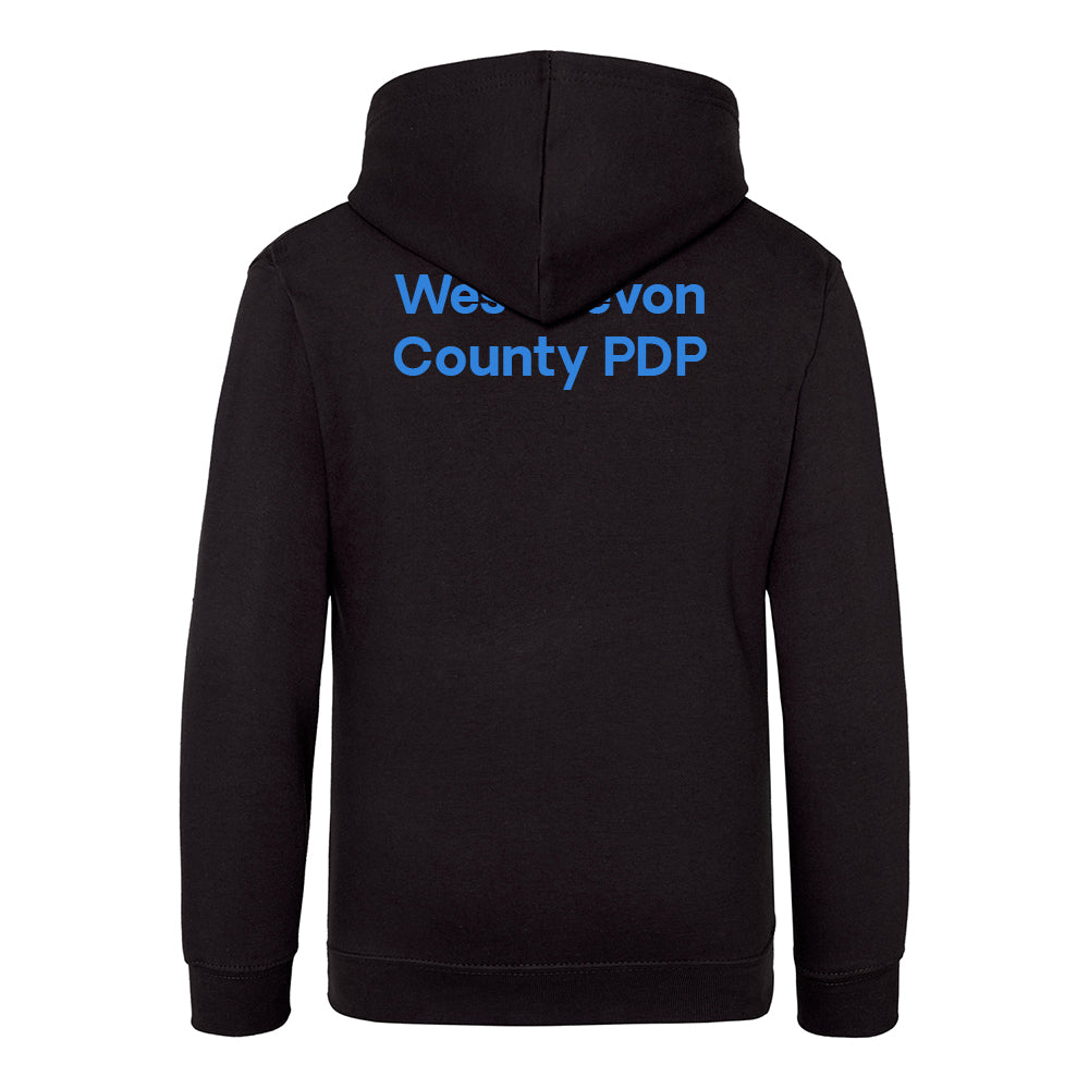 West Devon Netball League Black Hoodie