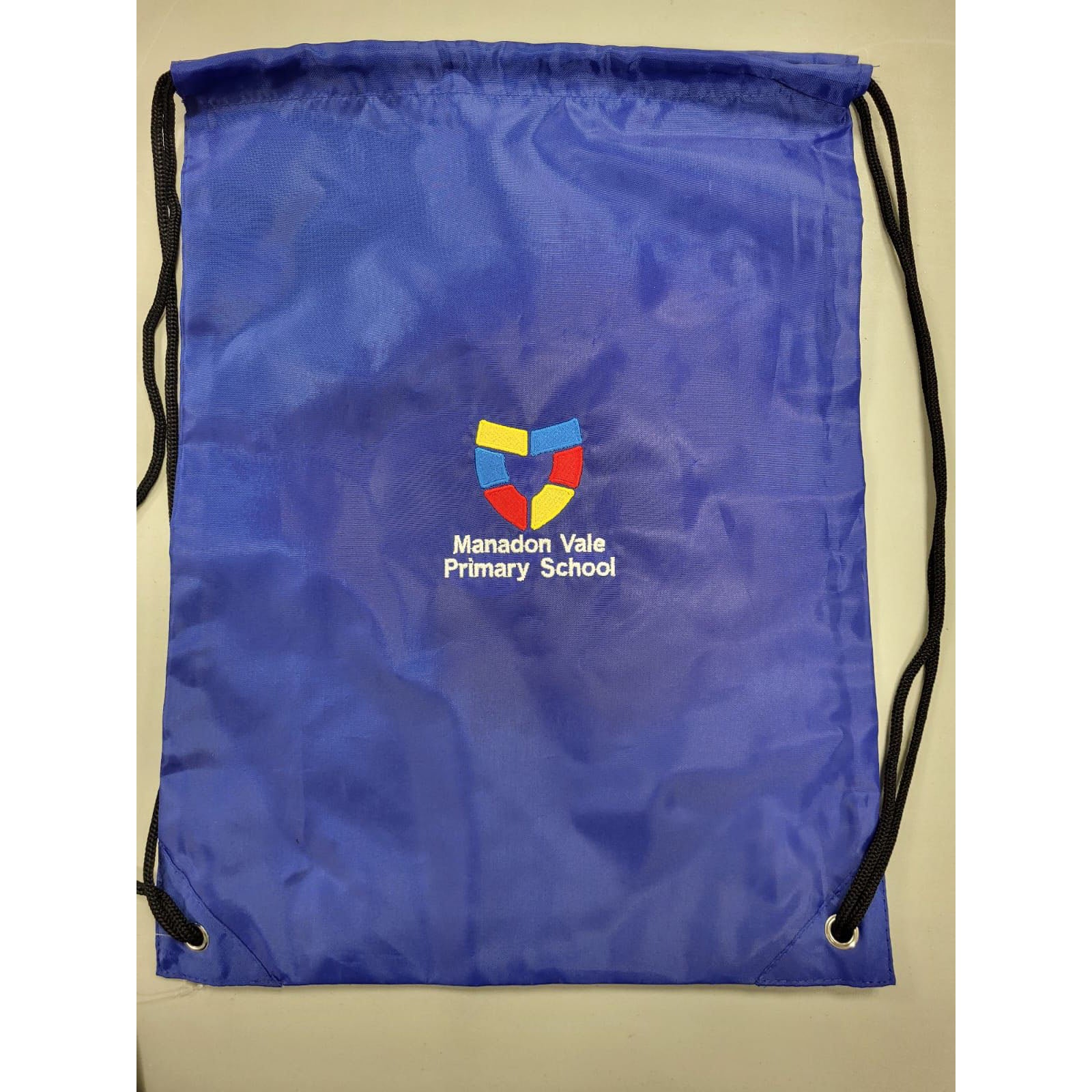 Manadon Vale Primary School Embroidered Royal Blue PE Bag