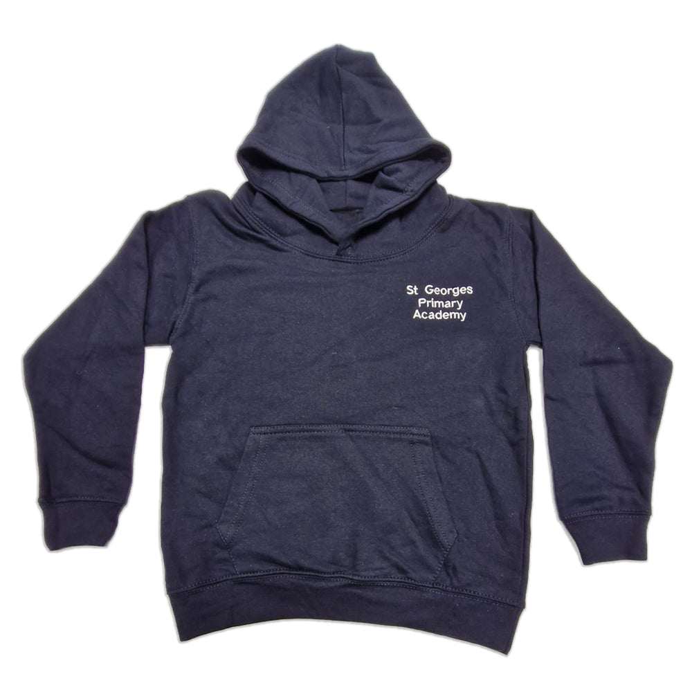 St. George's Embroidered Navy School Hoodie