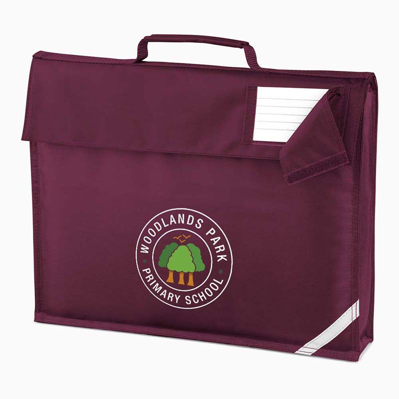 Woodlands Park Primary School Embroidered Book Bag