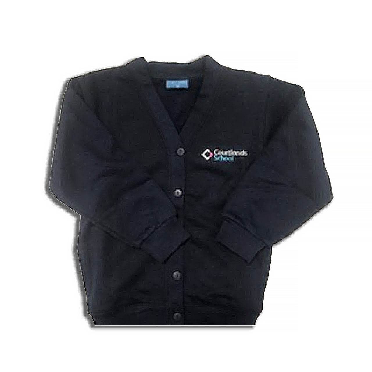 Courtlands Embroidered Navy Cardigan