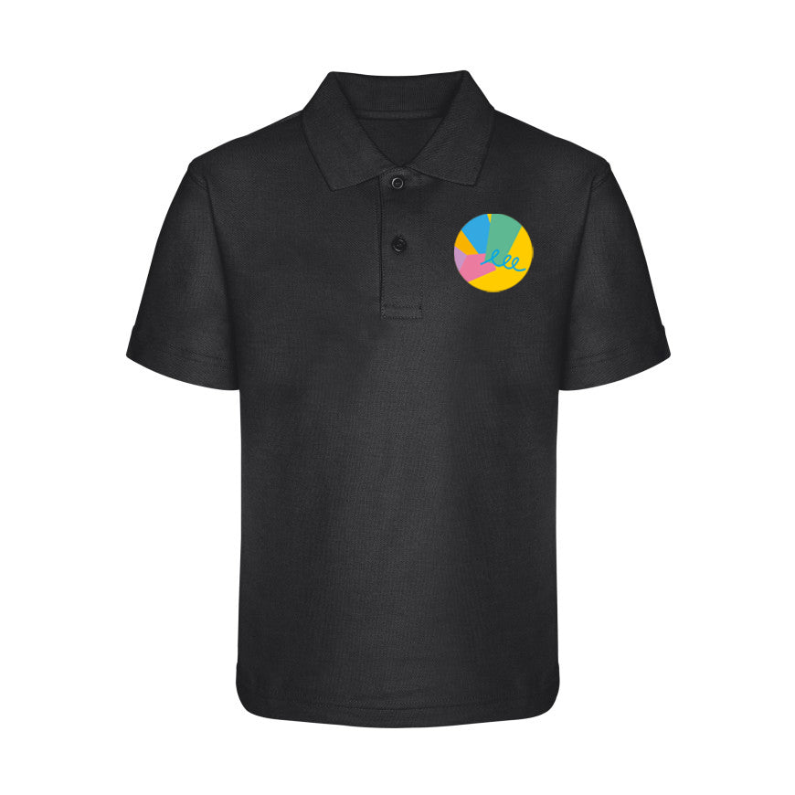 Ford Primary School Black Embroidered Polo