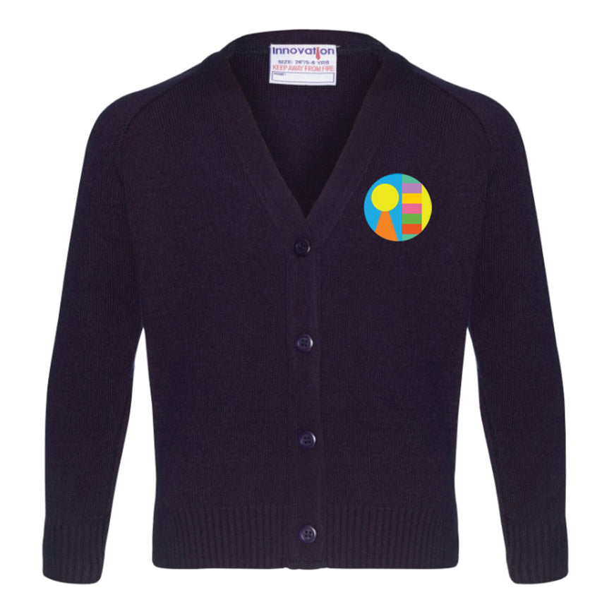Ford Primary School Black Embroidered Cardigan