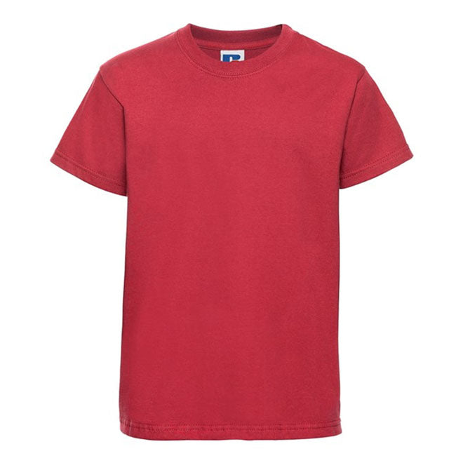 St Matthew's Red EARHART House Plain PE T-Shirt