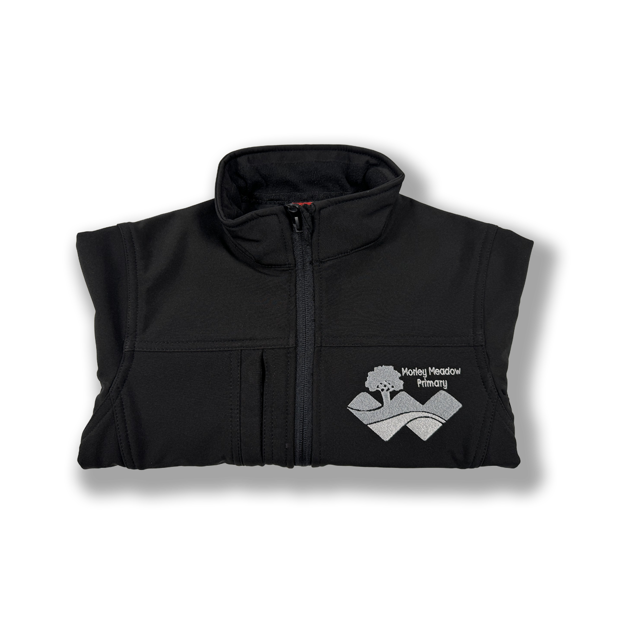 Morley Meadow Embroidered Black Soft Shell Jacket (All Years)