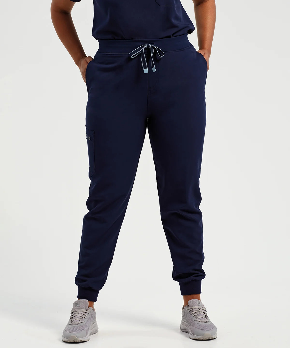 North Devon Trauma & Orthopaedics Navy Womens Energized Stretch Jogger Pants