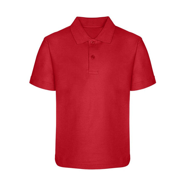 St. George's Red Polo Shirt (Plain)