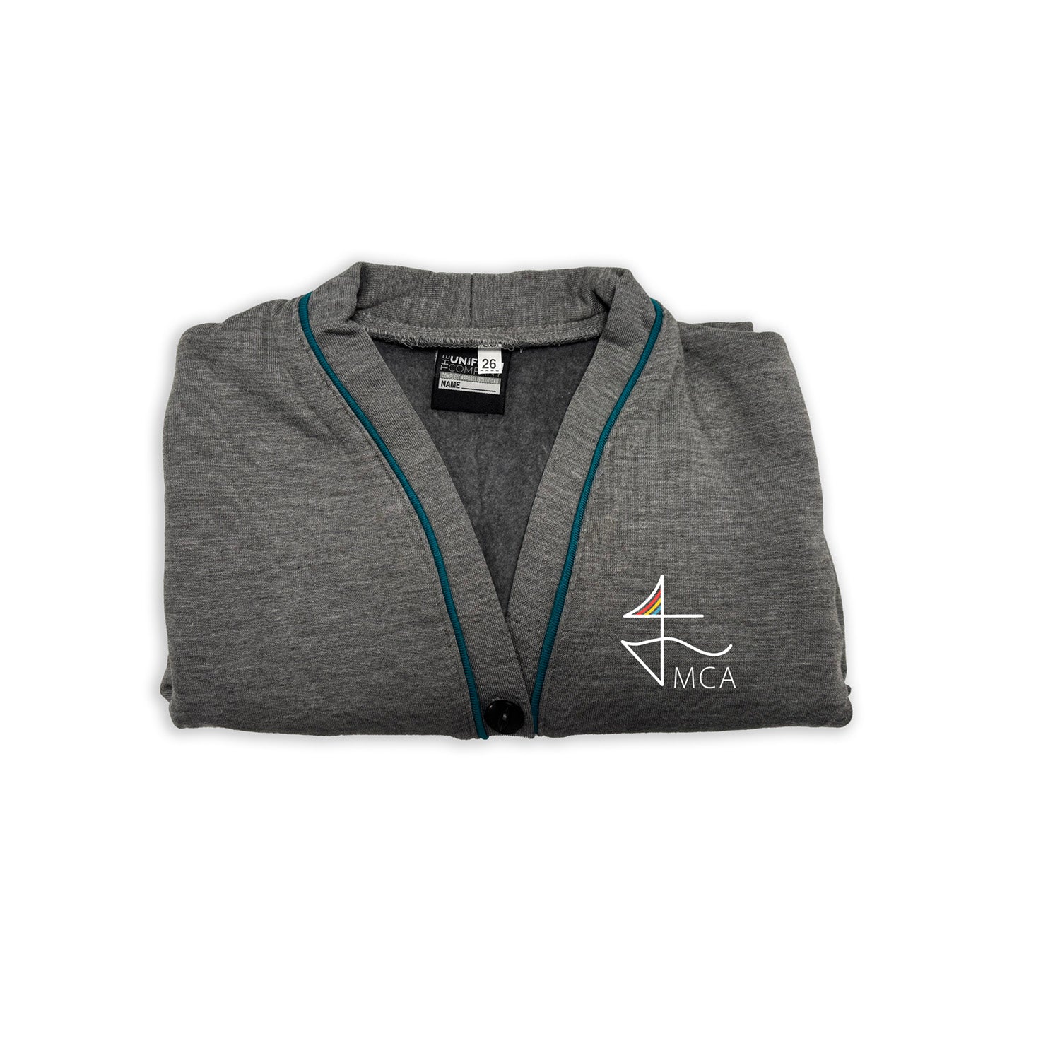 Mayflower Community Academy Grey Embroidered Cardigan (Years 5 and 6)