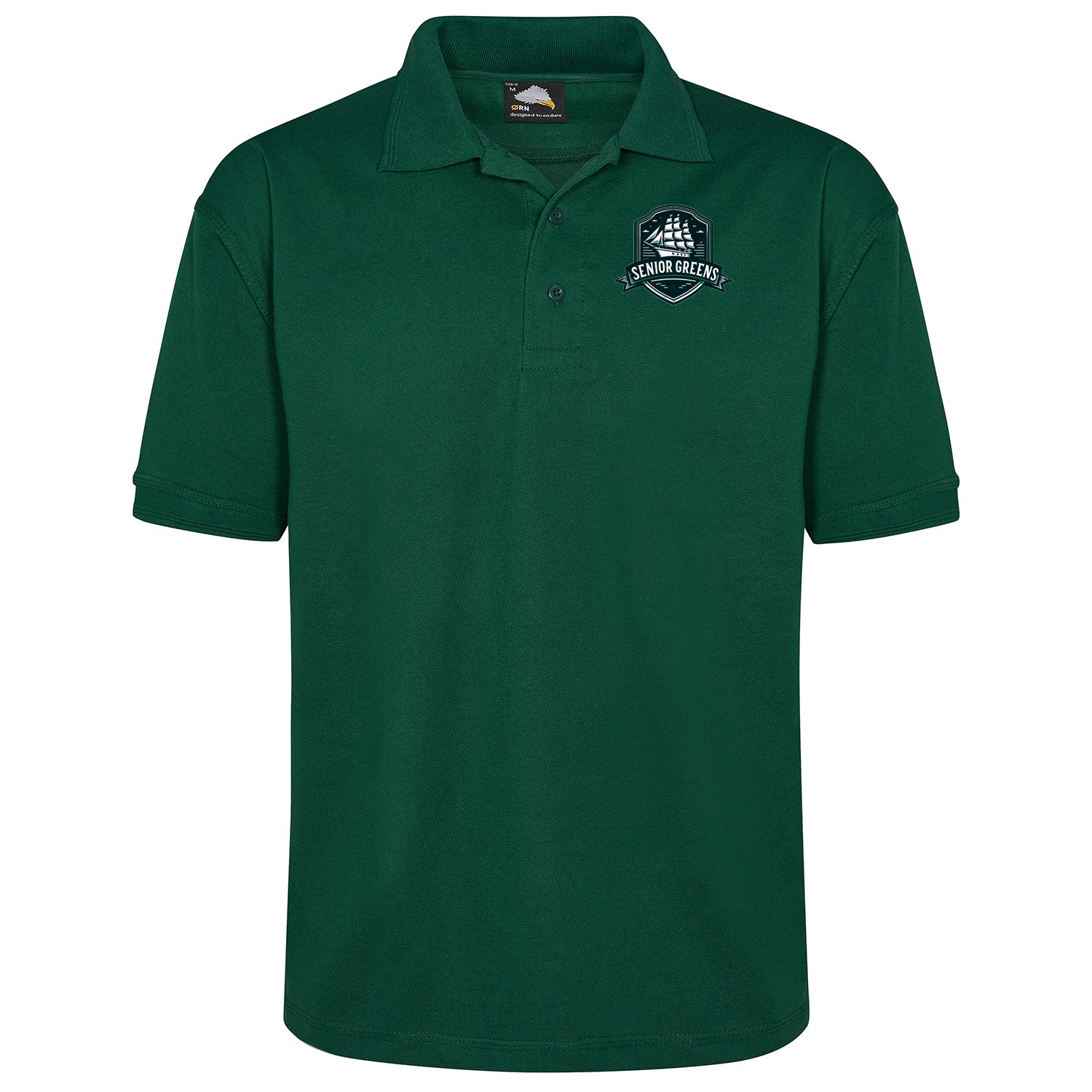 Senior Greens Eagle Polo Shirt (Unisex)