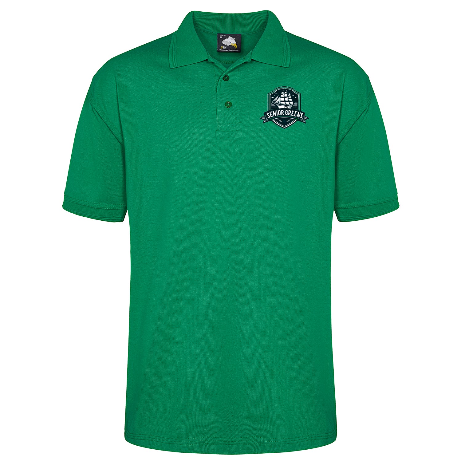 Senior Greens Eagle Polo Shirt (Unisex)