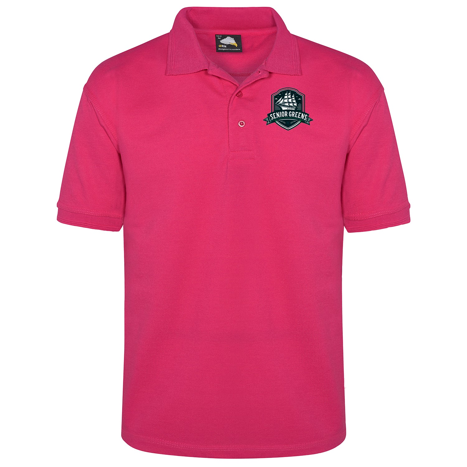 Senior Greens Eagle Polo Shirt (Unisex)