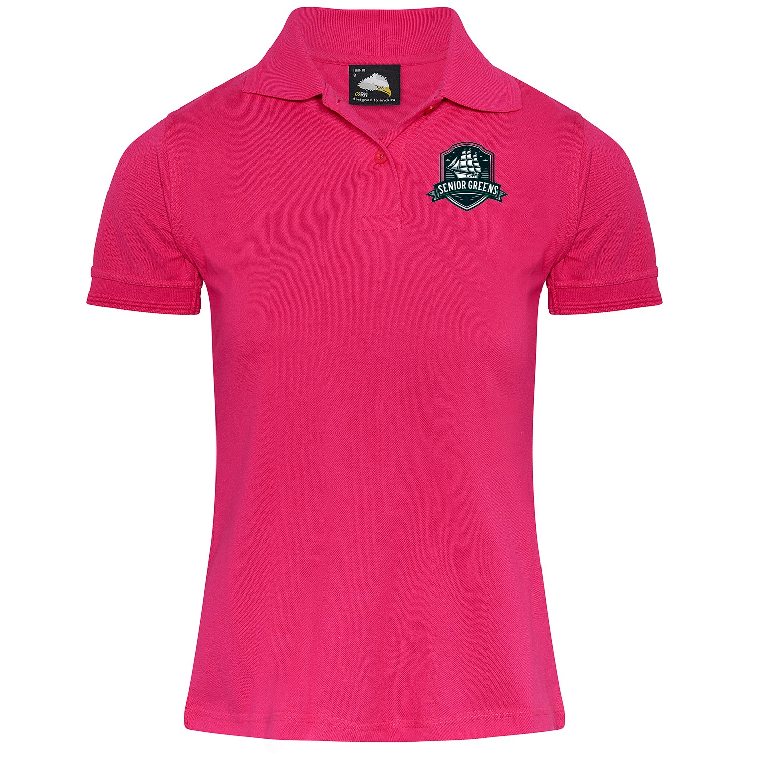 Senior Greens Eagle Polo Shirt (Ladies)