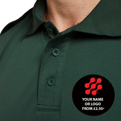 Green Wicking Polo Shirt