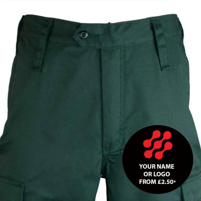 Green Cargo Trousers