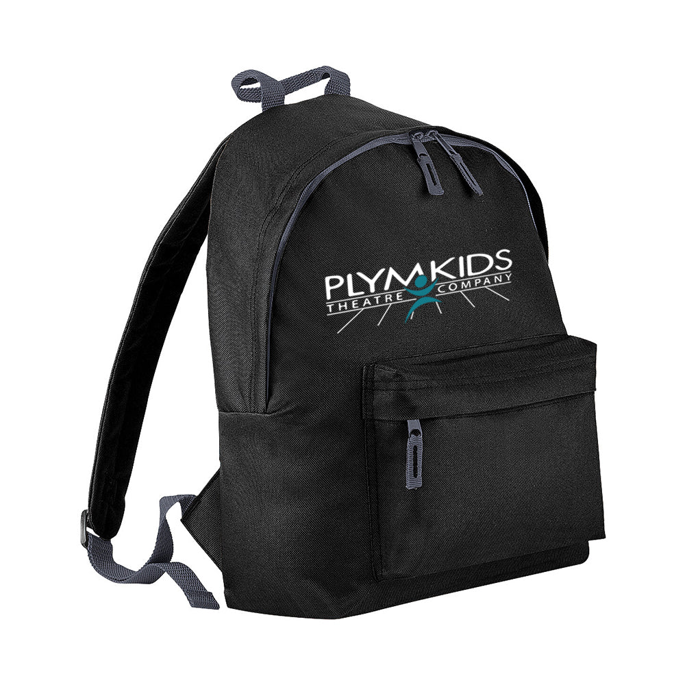 PlymKids Black Backpack