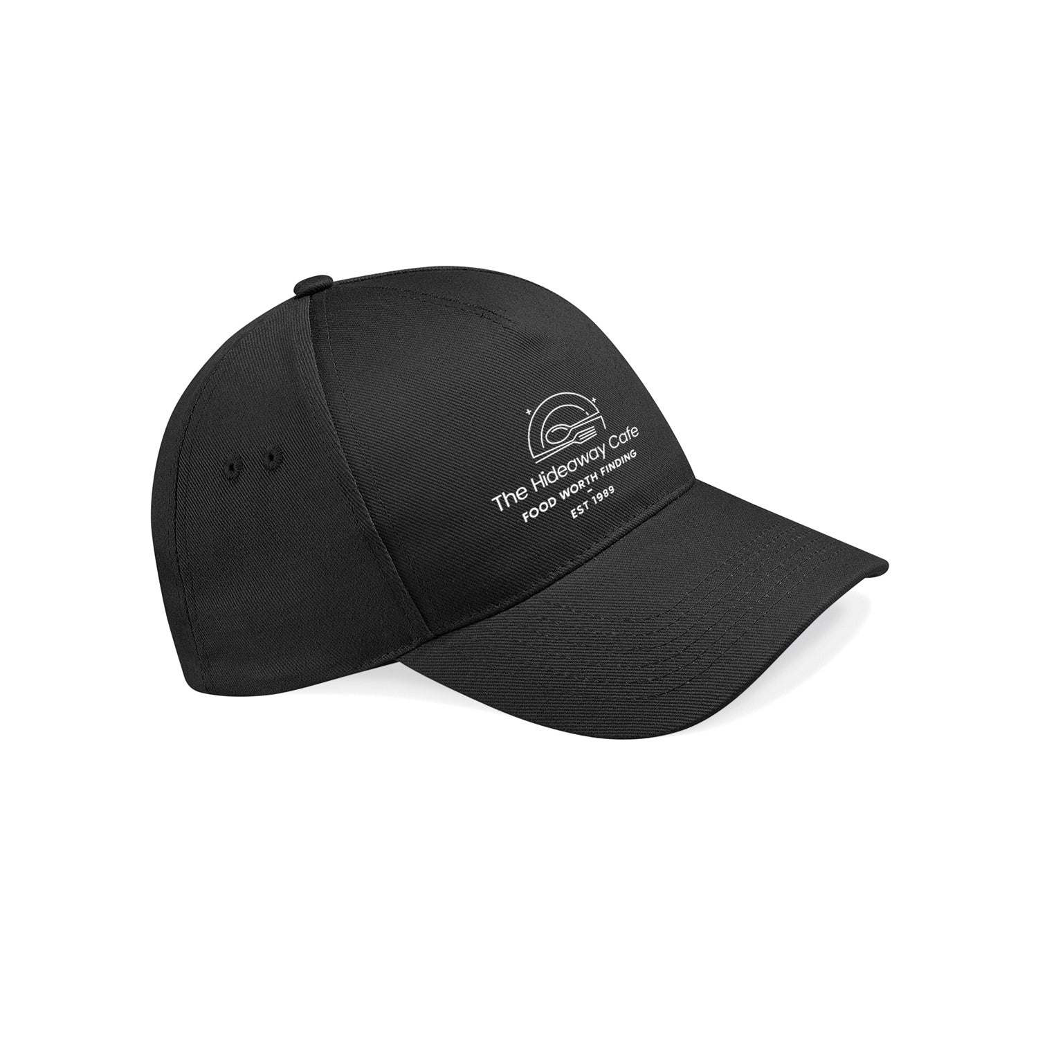 Black The Hideaway Cafe Cap (Optional)