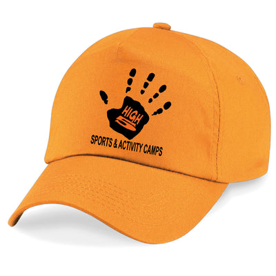 High 5 Kids Orange Baseball Cap