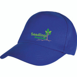 Seedlings Royal Blue Embroidered Baseball Cap