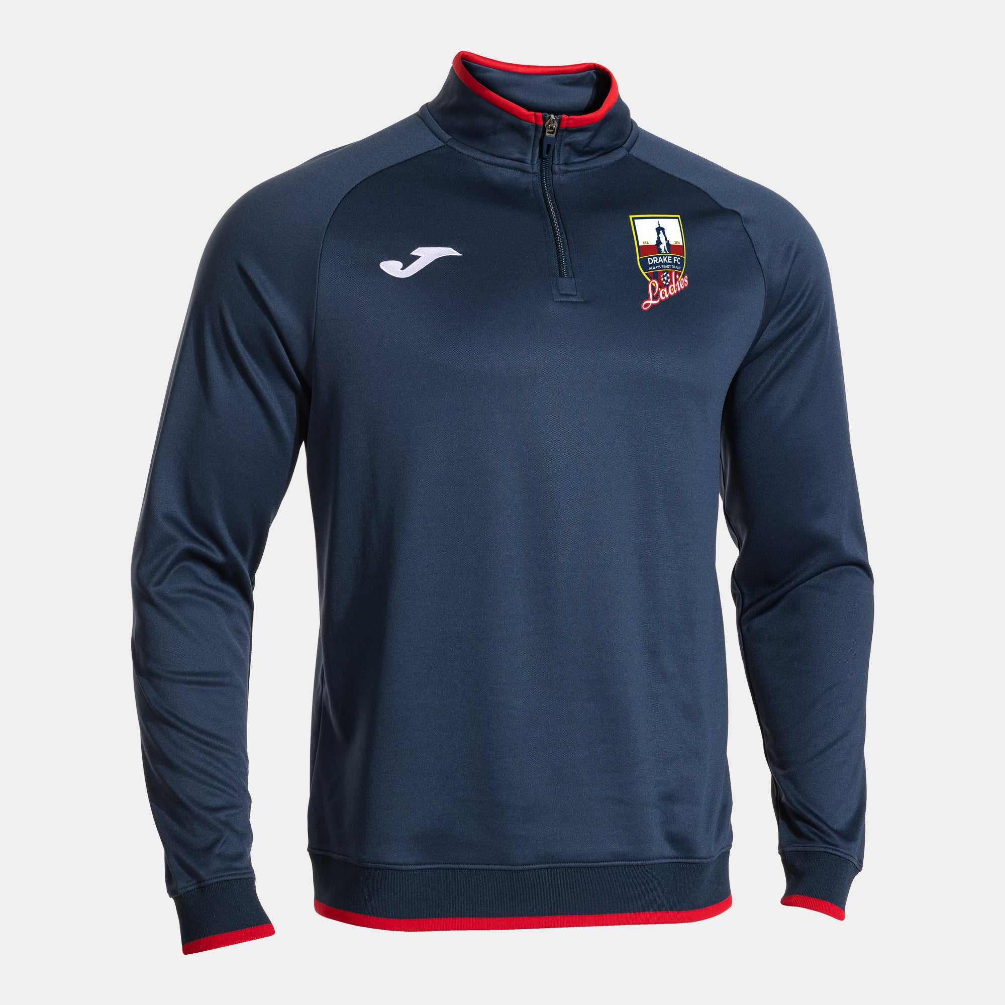 Drake FC Ladies Team Combi Premium Half Zip Sweatshirt
