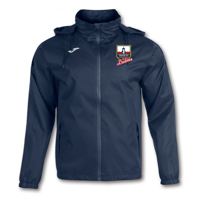 Drake FC Ladies Team Navy Trivor Rain Jacket