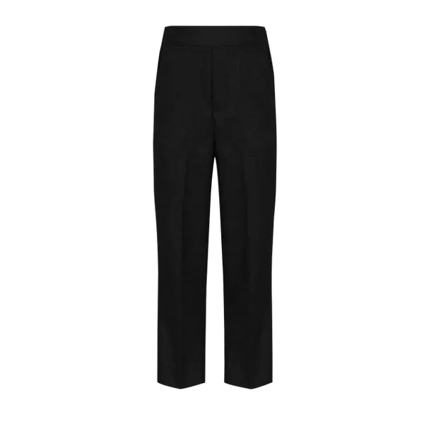 Slim Fit Boys Trousers (Black)