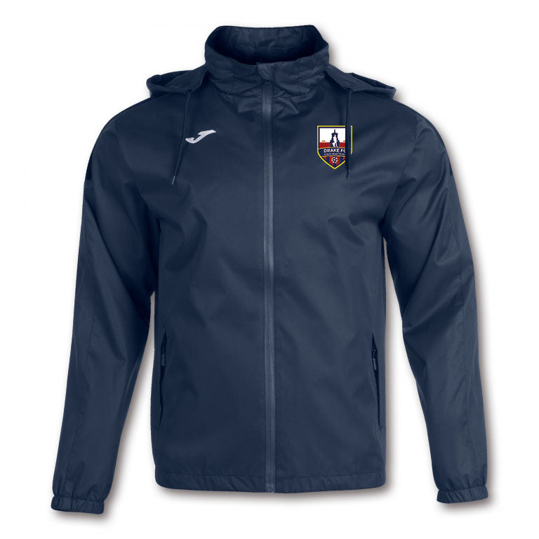 Drake FC Team Navy Trivor Rain Jacket