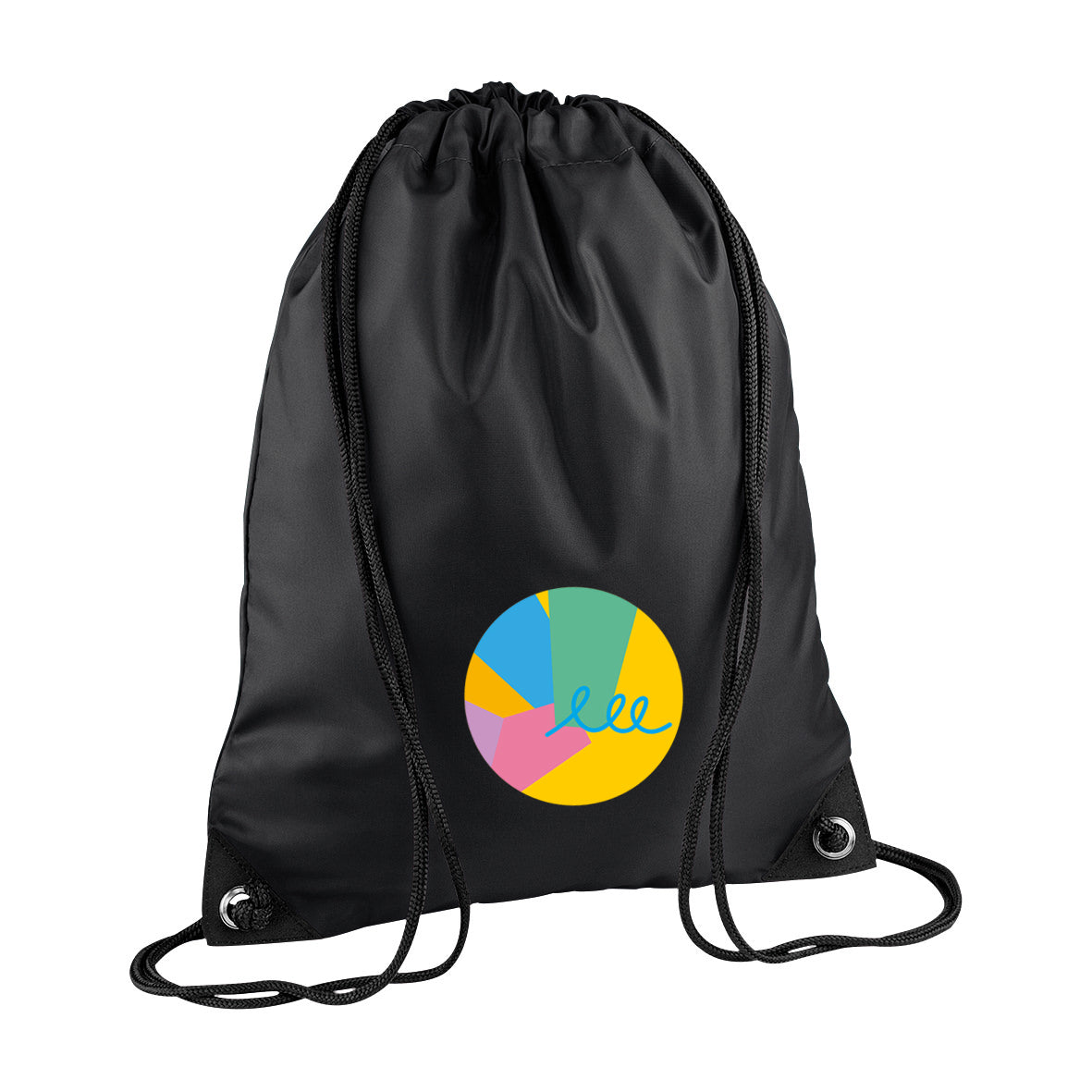 Ford Primary School Embroidered Black PE Bag
