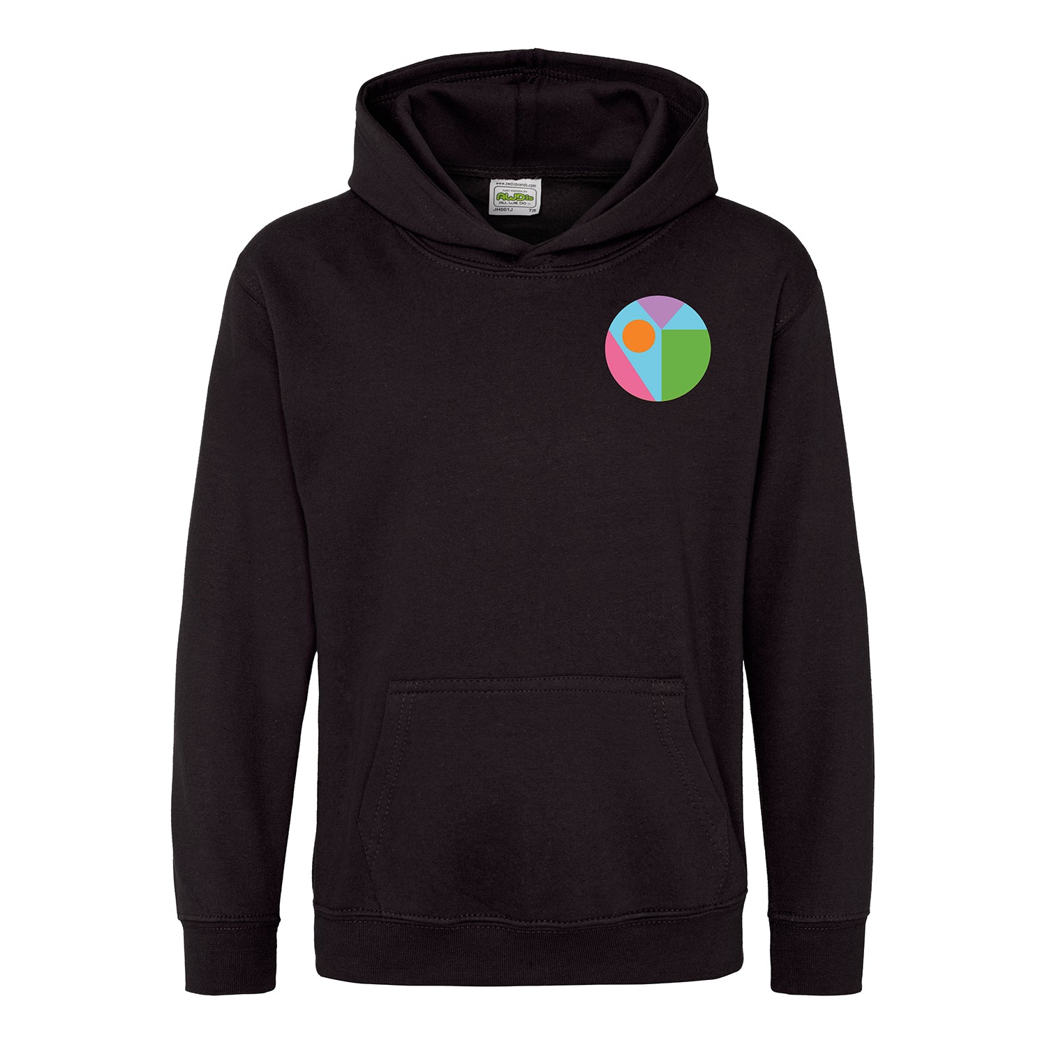 Ford Primary Embroidered Black School Hoodie