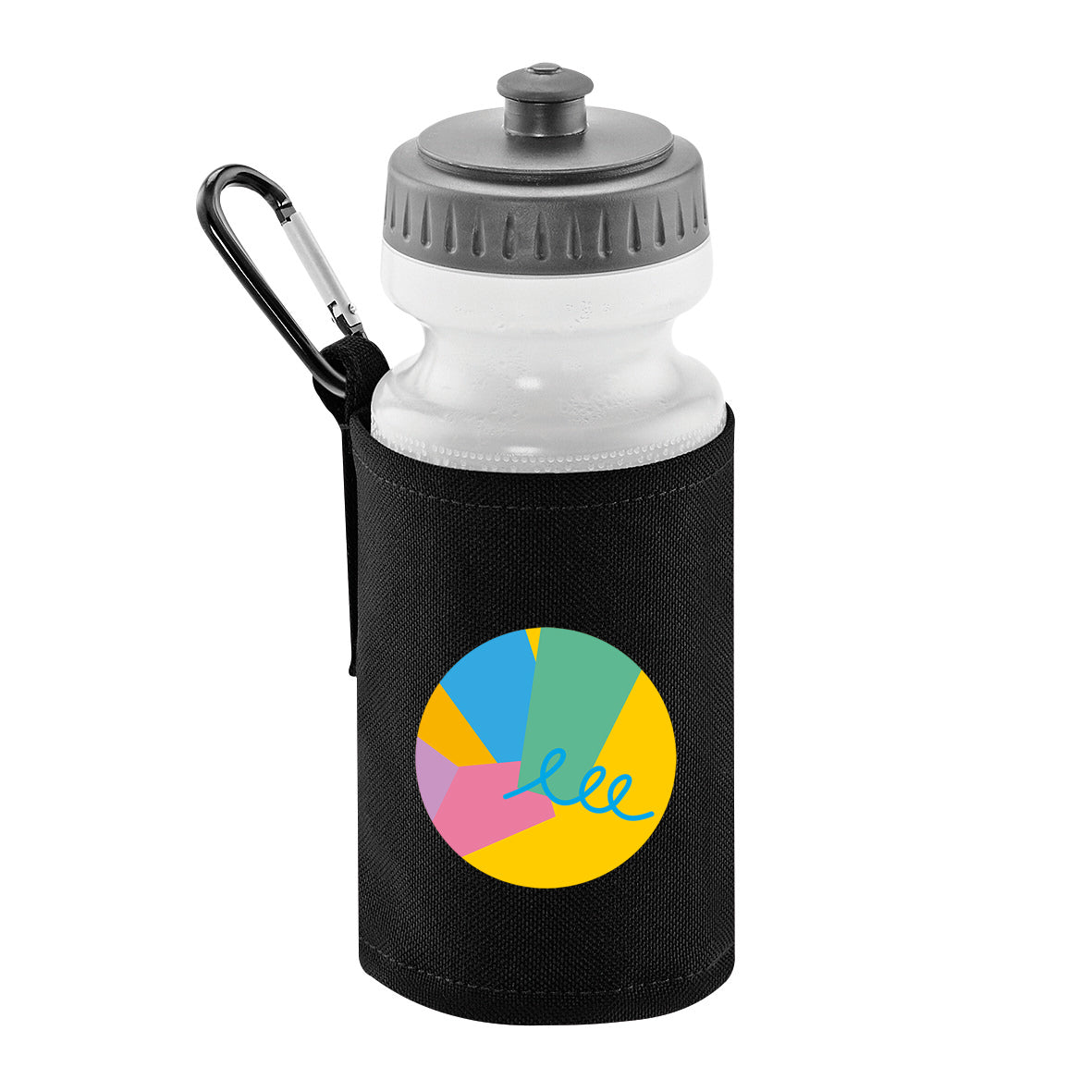 Ford Primary Black Bottle Holder with Bottle