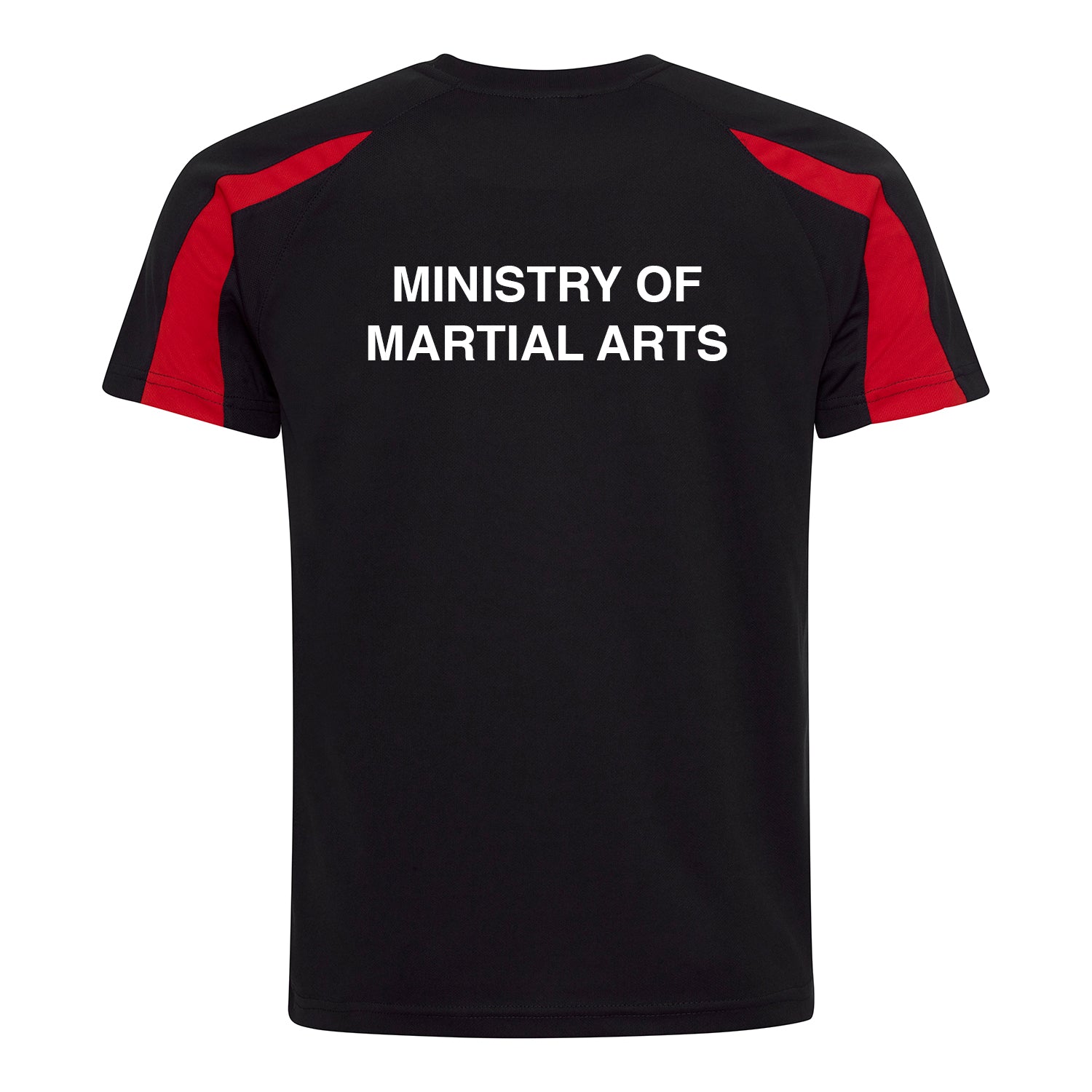 Ministry of Martial Arts Printed Contrast T-Shirt